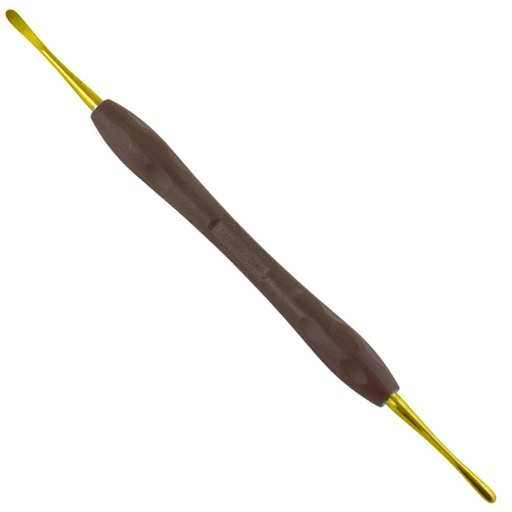 [DS.845.023] Century-Line Raspatory for fine tissue fig. 2 (Green)