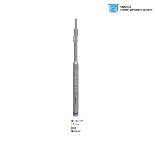 [DS.901.135] Sinus Osteotome Concave Straight 3.5mm