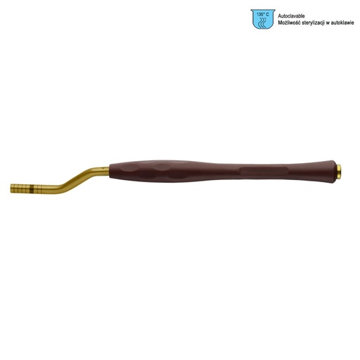 [DS.910.048] Century-Line Sinus osteotome concave bayonet 4.8mm (Black)
