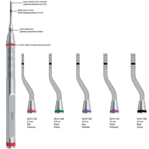 [DS.911.022] Sinus Osteotome Concave Bayonet 2.2mm