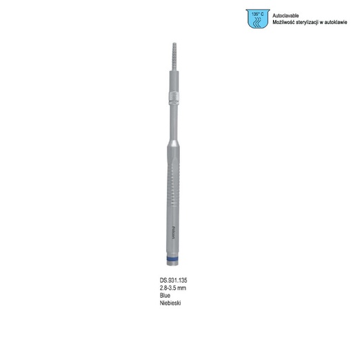 [DS.931.135] Condensing Osteotome, Straight 2.8-3.5 mm