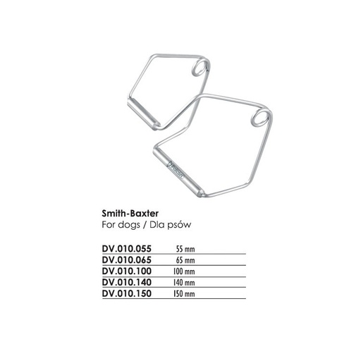 [DV.010.065] Mouth gag Smith-Baxter for dogs 65mm