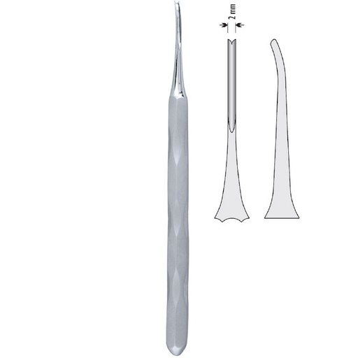 [DV.060.019] Elevator Ergo-handle Falcon V-Tip Feline lower 