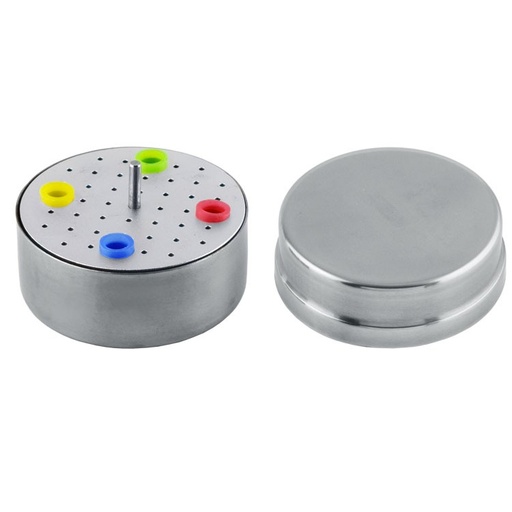[DZ.560.010] Endo and Gutta box round Maxi, silver