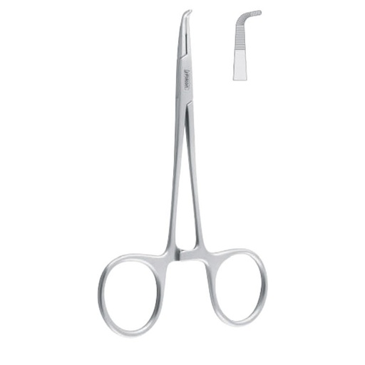 [FD.369.120|--|F58-503-12R|R58-503-12R] Forceps TMJ hemostatic Falcon 90° 120mm