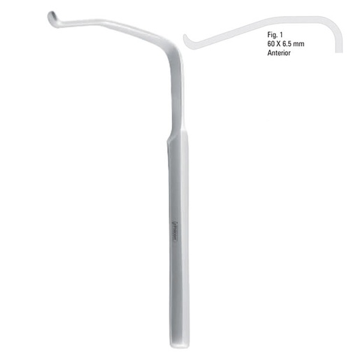 [FD.409.010|--|F58-549-01R|R58-549-01R] Retractor TMJ condyle Falcon anterior 150mm