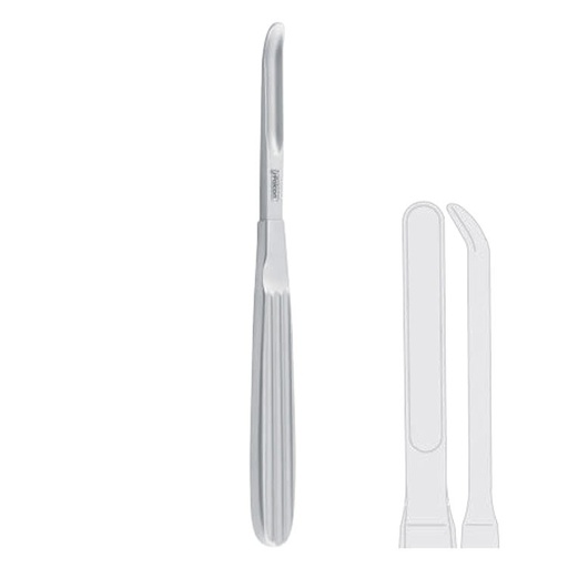 [FD.457.010|40-309-48|F58-615-01R|R58-615-01R] Stripper TMJ Dunn-Dautrey curved 6x48mm, 155mm