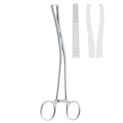 [FC.067.190|--|F60-019-19R|R60-019-19R] Forceps bone holding Dingman original 190mm