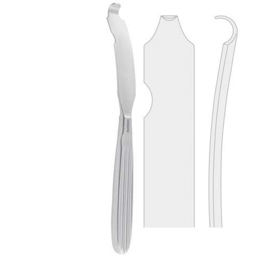 [FC.119.020|40-549-01|F60-285-02R|R60-285-02R] Retractor medial ramus Hargis right 195mm