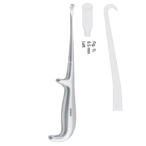 [FC.125.060|40-495-03|F60-293-06R|R60-293-06R] Stripper sling Hargis left 6.5mm, 230mm
