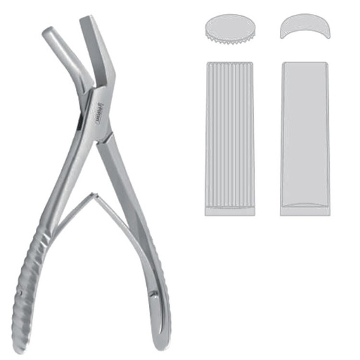 [FC.177.180|46-307-18|F60-415-18R|R60-415-18R] Forceps bone contouring Marchac 180mm