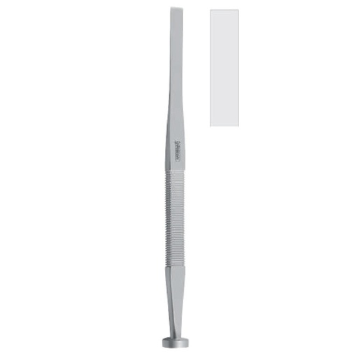 [FC.189.060|46-295-06|F60-437-06R|R60-437-06R] Osteotome Marchac curved 6mm, 185mm