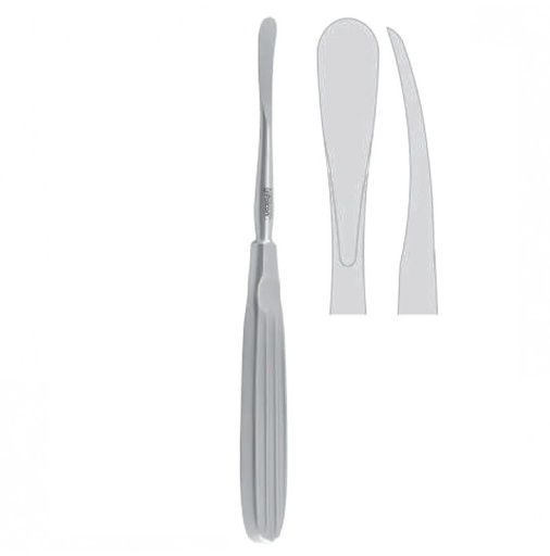 [FC.235.070|40-266-07|F60-577-07R|R60-577-07R] Elevator Obwegeser curved 7mm, 180mm 