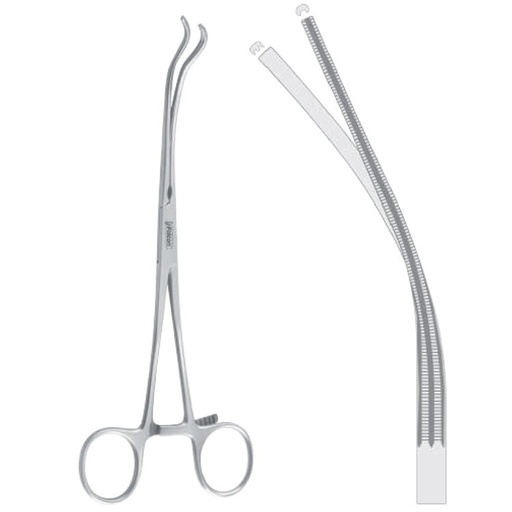 [FC.253.010|46-002-01|F60-651-01R|R60-651-01R] Forceps fragment adapting Obwegeser atraumatic left 210mm