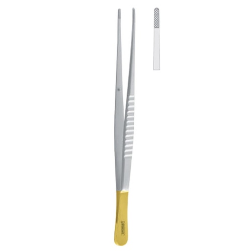 [FC.256.160|--|F60-664-16R|R60-664-16R] Forceps suture knotting Obwegeser 160mm TC