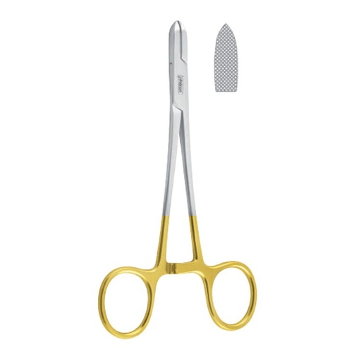 [FC.260.020|--|F60-684-02R|R60-684-02R] Forceps wire twisting Obwegeser fig.2, 140mm TC