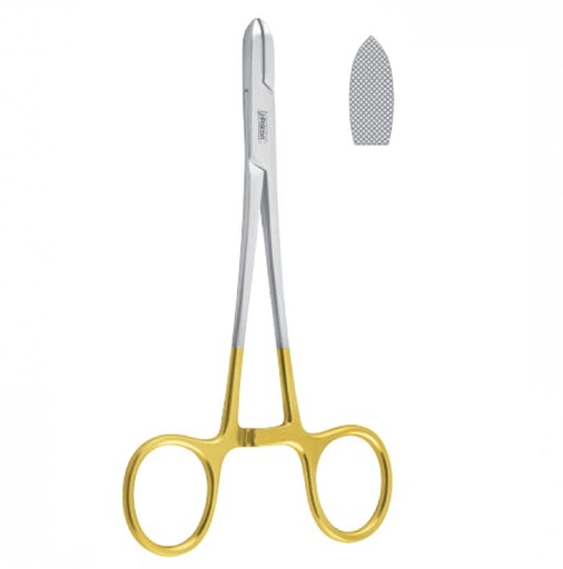 [FC.260.030|--|F60-684-03R|R60-684-03R] Forceps wire twisting Obwegeser fig.3, 140mm TC