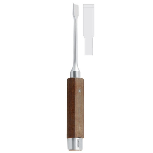 [FC.286.070|46-084-12|F60-776-07R|R60-776-07R] Osteotome sagittal splitting Obwegeser 7mm, 220mm