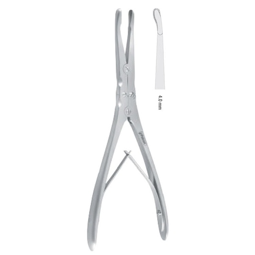 [FC.297.040|--|F60-821-04R|R60-821-04R] Punch nasal Obwegeser serrated 4mm, 185mm