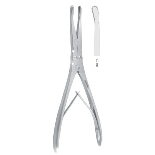[FC.297.060|--|F60-821-06R|R60-821-06R] Punch nasal Obwegeser serrated 6mm, 185mm