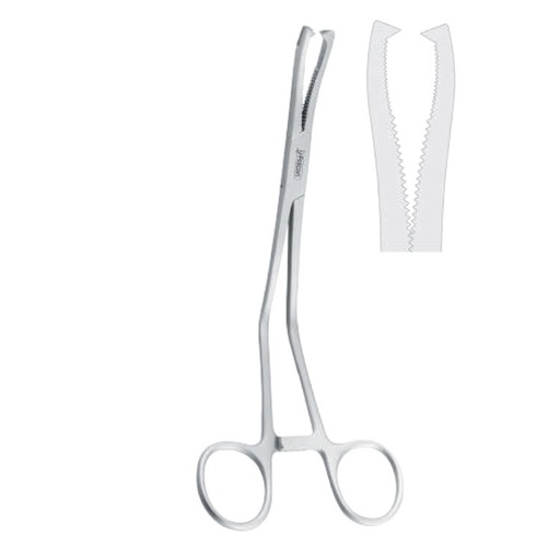 [FC.357.185|--|F62-065-18R|R62-065-18R] Forceps bone holding Rowe-Harrison 185mm 