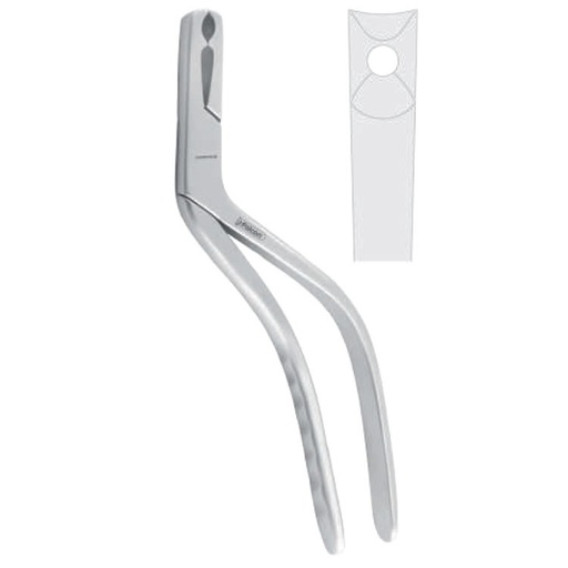 [FC.359.010|--|F62-069-01R|R62-069-01R] Forceps mandible Rowe-Harrison 200mm