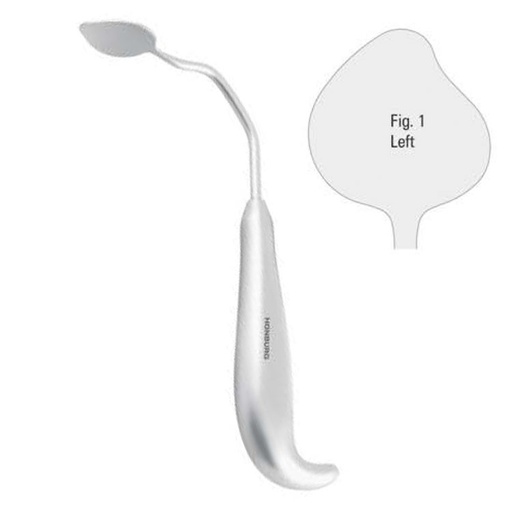 [FC.369.010|--|F62-099-01R|R62-099-01R] Retractor orbital floor Rowe left 185mm