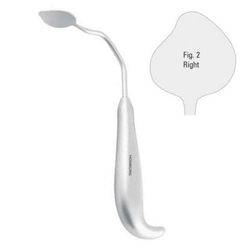 [FC.369.020|--|F62-099-02R|R62-099-02R] Retractor orbital floor Rowe right 185mm