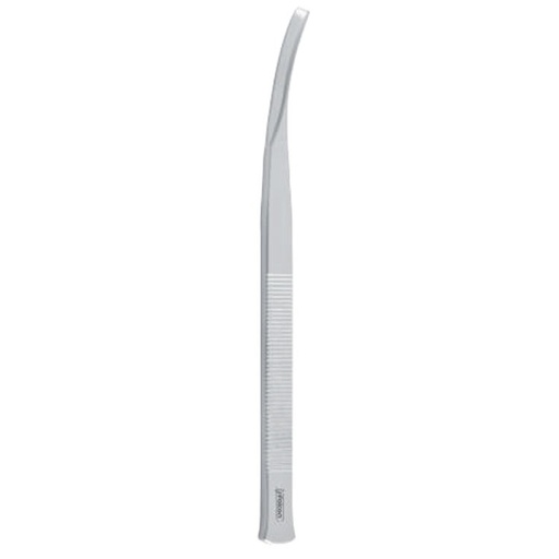 [FC.389.020|--|F62-185-02R|R62-185-02R] Osteotome orbital Sailer right slight curved fig.2, 160mm