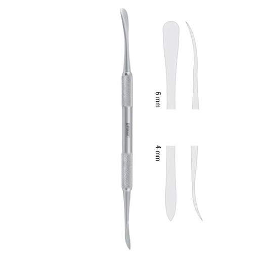 [FC.401.180|--|F62-253-18R|R62-253-18R] Elevator periosteal double ended Steinberg 180mm 