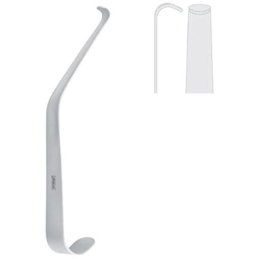 [FC.407.165|--|F62-275-16R|R62-275-16R] Retractor channel Steinberg 6.75mm, 165mm
