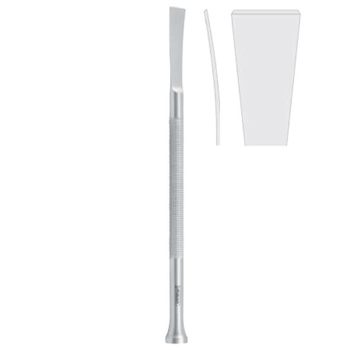 [FC.421.150|40-505-15|F62-301-15R|R62-301-15R] Chisel sagittal split Steinhauser flexible curved 15mm, 190mm