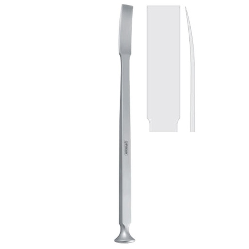[FC.432.100|40-503-10|F62-357-10R|R62-357-10R] Osteotome ramus Steinhauser flexible 10mm, 170mm
