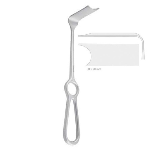 [FC.437.020|40-539-01 |F62-379-02R|R62-379-02R] Retractor zygomatic Steinhauser right 235mm