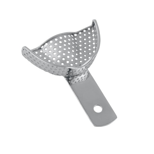 [DI.900.330] Partial impression tray for crown & bridge work perforated fig. 33
