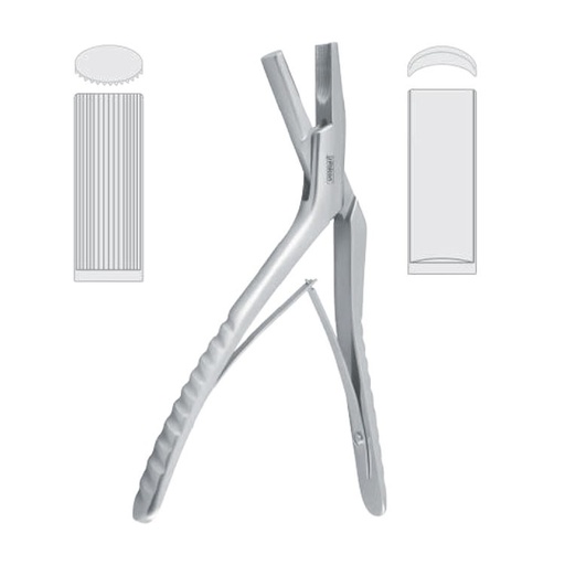 [FC.479.195|--|F62-767-19R|R62-767-19R] Forceps bone bending Tessier 195mm