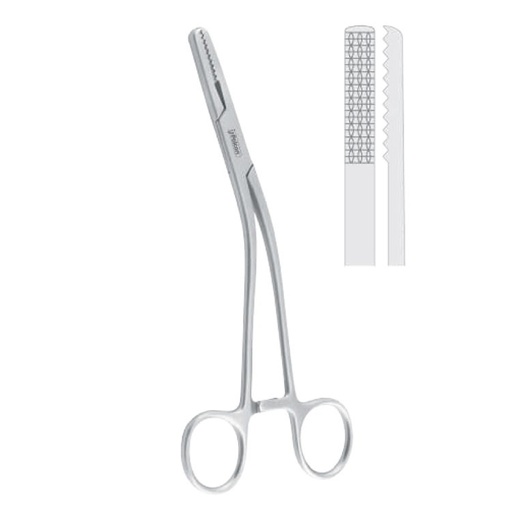 [FC.487.190|46-173-18|F62-789-19R|R62-789-19R] Forceps bone holding Tessier 190mm