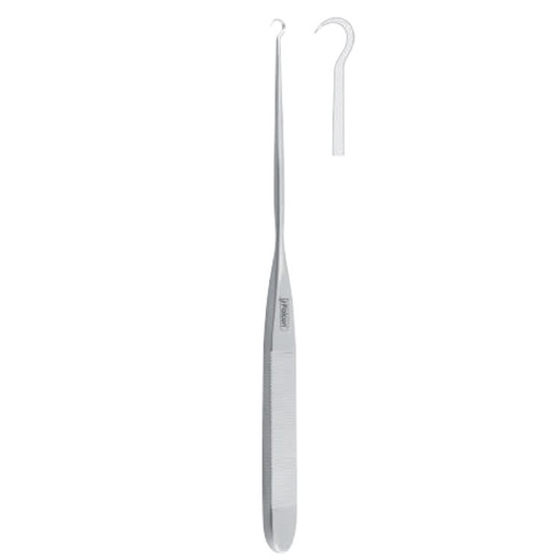 [FC.498.190|46-126-19|F62-835-19R|R62-835-19R] Hook skin Tessier sharp 190mm