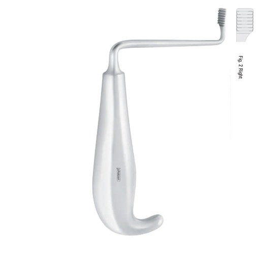 [FC.499.020|--|F62-851-02R|R62-851-02R] Mobilizer maxillary Tessier fig.2 right 150mm