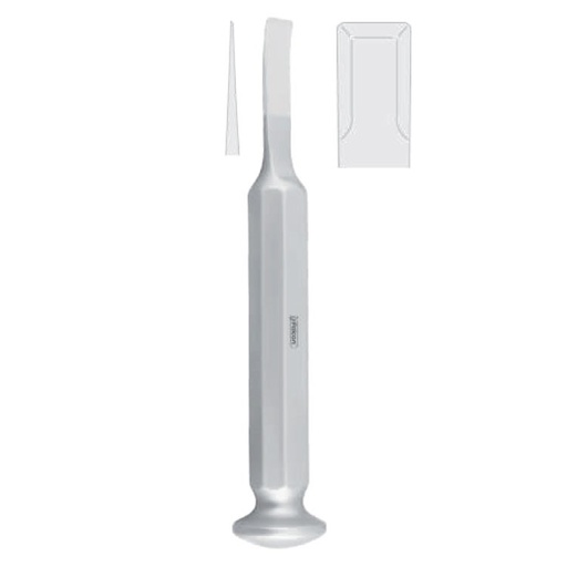 [FC.502.100|46-252-10|F62-870-10R|R62-870-10R] Osteotome bone graft Tessier straight 10mm, 160mm
