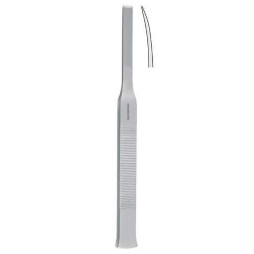 [FC.511.100|46-269-10|F62-885-10R|R62-885-10R] Osteotome multipurpose Tessier curved 10mm, 160mm 