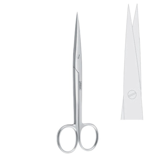 [FC.534.150|--|F62-932-15R|R62-932-15R] Scissors dissecting Tessier sharp/sharp straight 150mm 