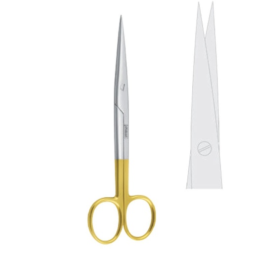 [FC.535.150|46-162-14|F62-934-15R|R62-934-15R] Scissors dissecting Tessier sharp/sharp straight 150mm TC