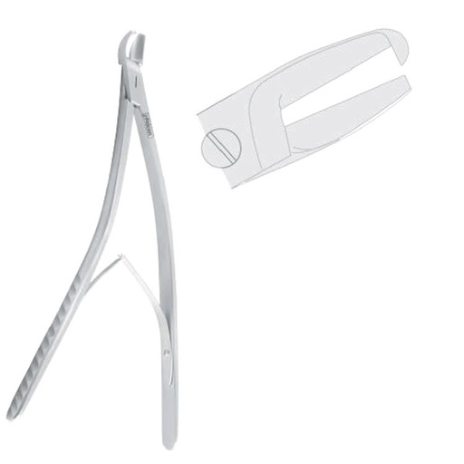 [FC.541.010|--|F62-957-01R|R62-957-01R] Shear rib cutting Tessier adult curved handles 280mm