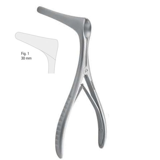 [FC.544.010|--|F62-965-01R|R62-965-01R] Specula nasal Tessier fig.1, 140mm