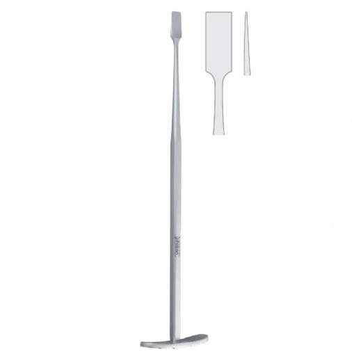 [FC.734.080|40-380-08|F64-692-08R|R64-692-08R] Osteotome maxillo facial Dunn-Dautrey straight 8mm, 165mm