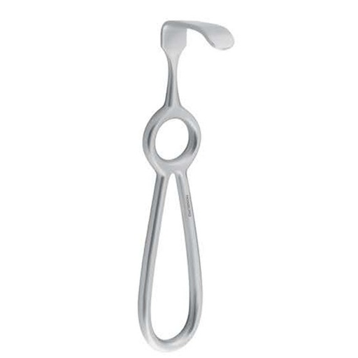 [FC.942.020|--|F66-695-35R|R66-695-35R] Retractor soft tissue Herkt 35x1mm, 140mm