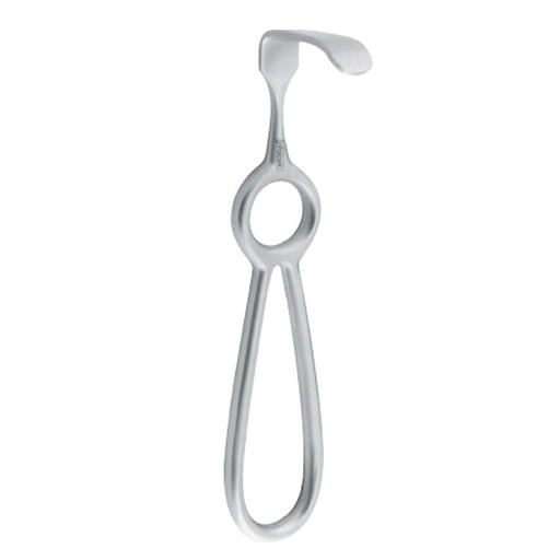[FC.942.030|--|F66-695-55R|R66-695-55R] Retractor soft tissue Herkt 55x11mm, 140mm