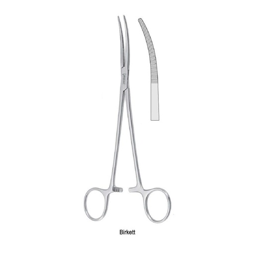 [FT.177.200] Forceps artery Birkett curved 200mm