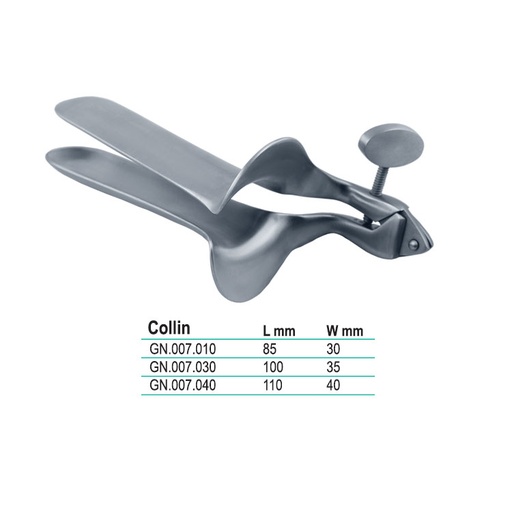 [GN.007.010] Specula vaginal Collin 85x30mm